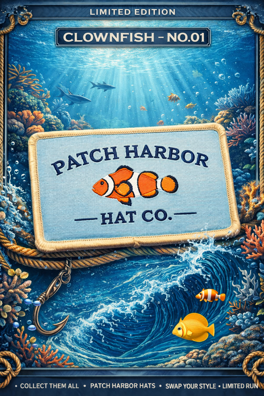 Saltwater Series — No. 01 (Clownfish)